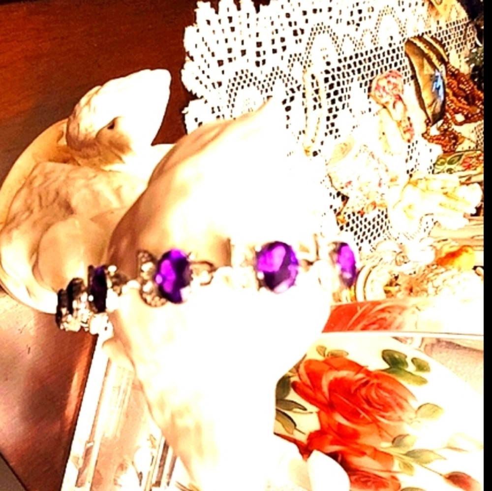 🌹AFFORDABLE AND BEAUTIFUL, STONE BRACELET 7INCH🔥